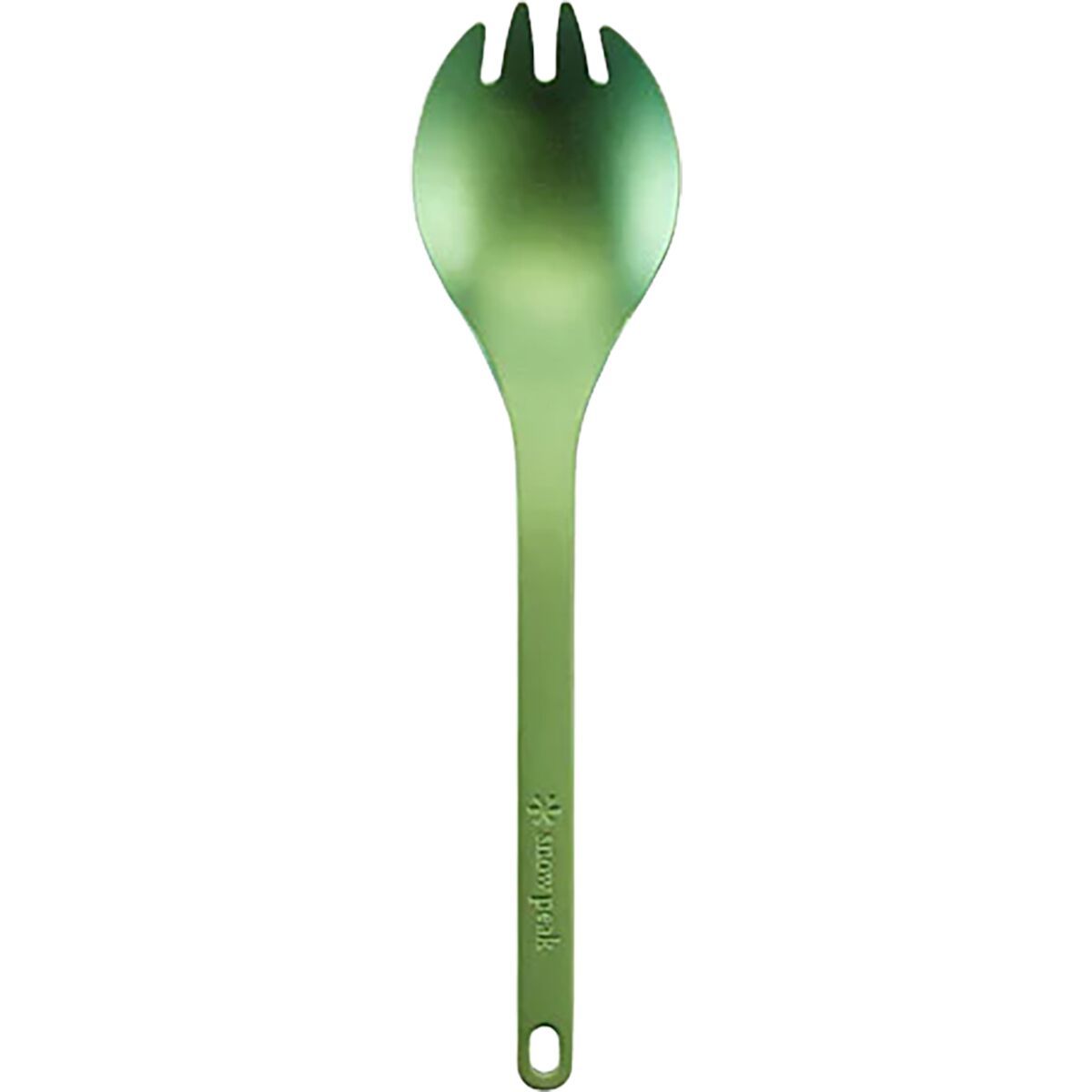 Image of Snow Peak Titanium Spork Green, One Size