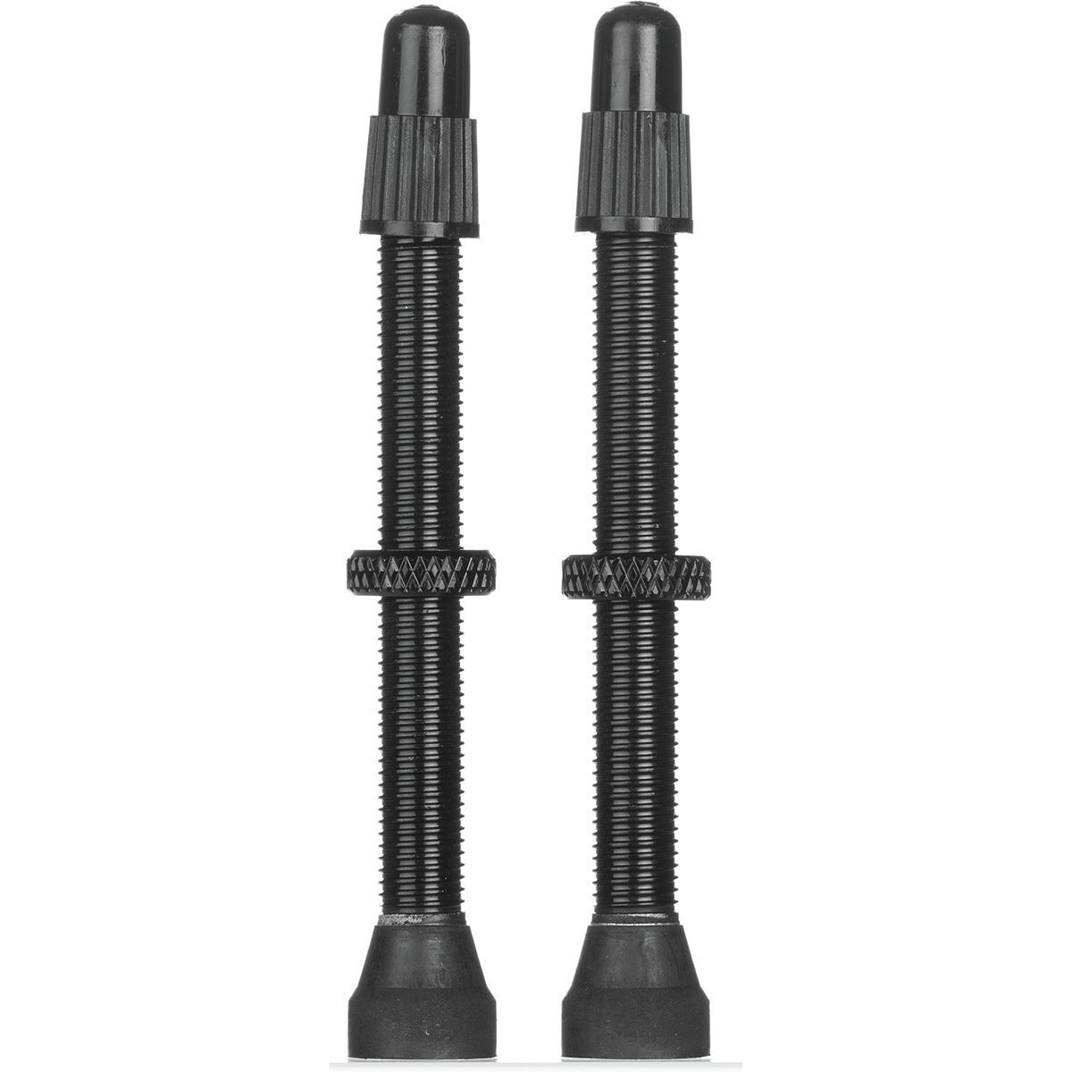 Image of Stan's NoTubes Alloy Tubeless Valve Stem - Pair Black, 35mm