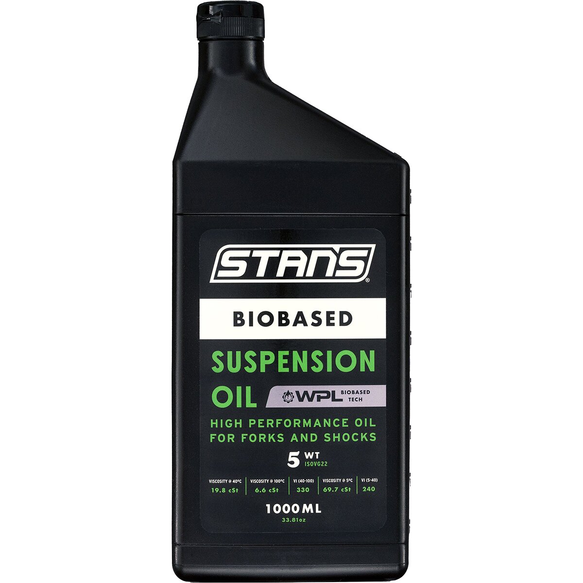 Stan's NoTubes Stan's NoTubes Biobased Suspension Oil 5wt, 1L