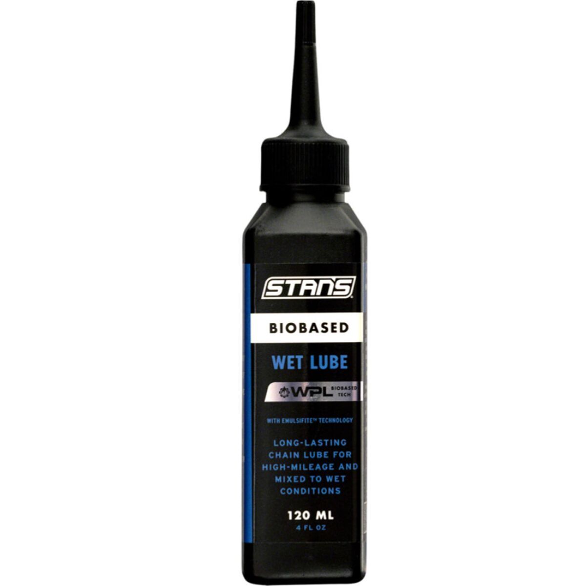 Image of Stan's NoTubes Biobased Wet Chain Lube Drip Bottle, 120ml