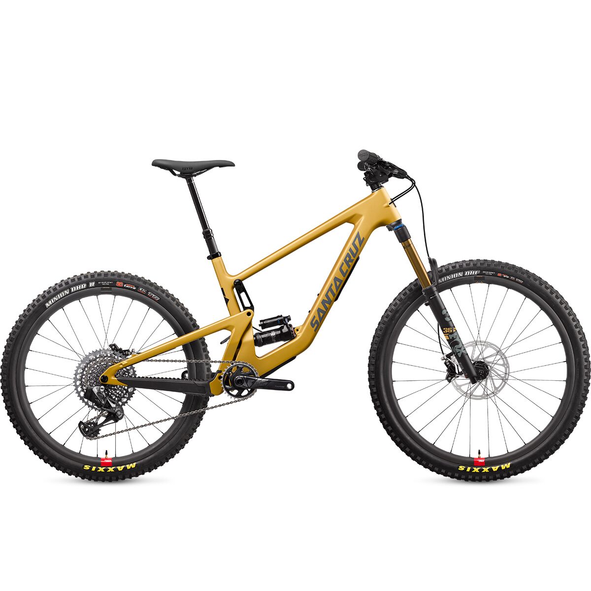 Santa Cruz Bicycles Bronson Carbon CC X01 Eagle AXS Reserve Mountain Bike - 2022