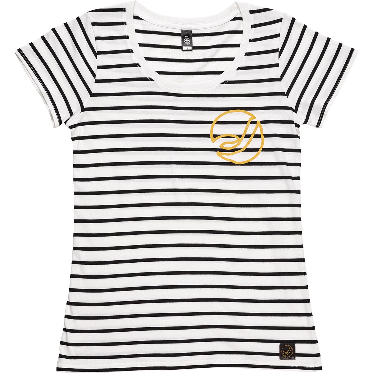 Santa Cruz Bicycles Santa Cruz Bicycles Sketch J Short-Sleeve Scoop T-Shirt - Women's Stripes, L