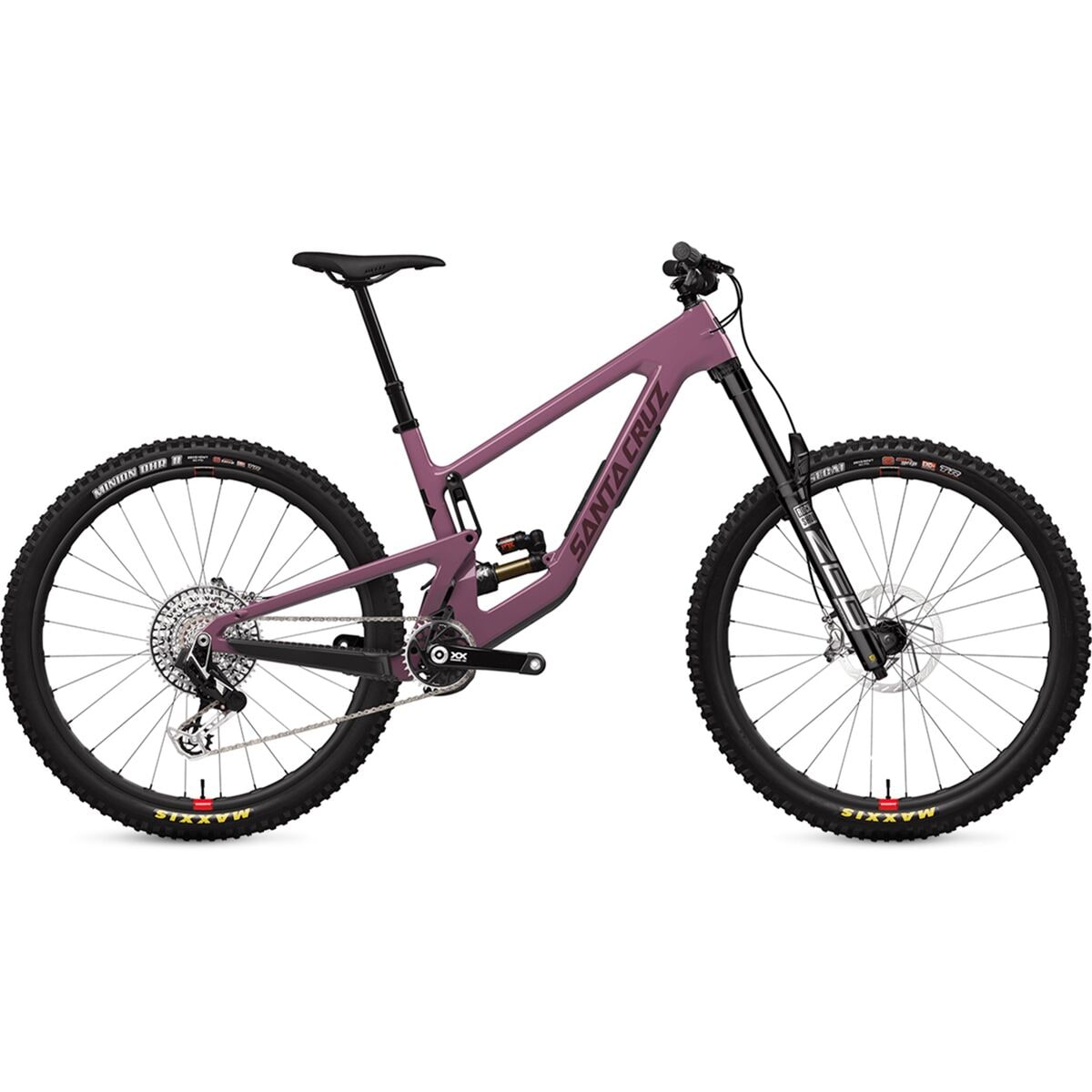Image of Santa Cruz Bicycles Megatower CC XX Eagle Transmission Reserve Mountain Bike Gloss Purple, L