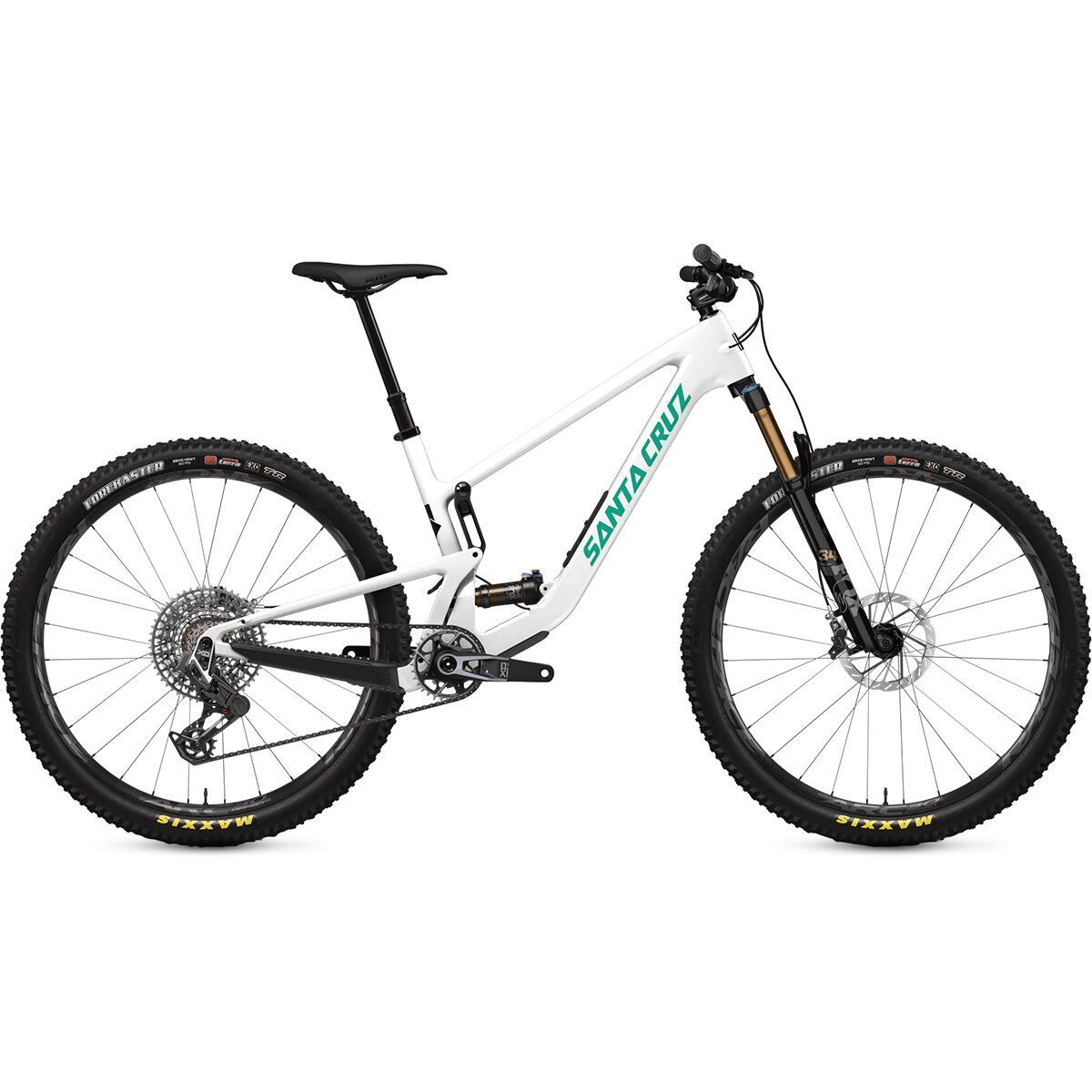 Image of Santa Cruz Bicycles Tallboy CC X0 Eagle Transmission Mountain Bike Gloss White, M