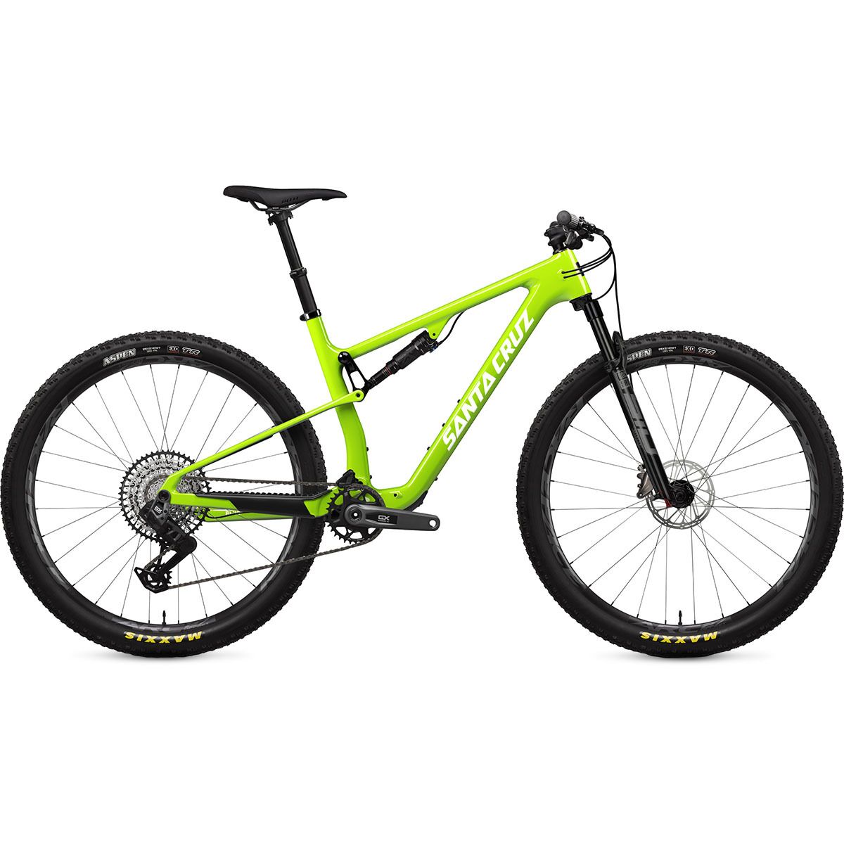 Image of Santa Cruz Bicycles Blur C GX Eagle Transmission Mountain Bike Gloss Spring Green, L