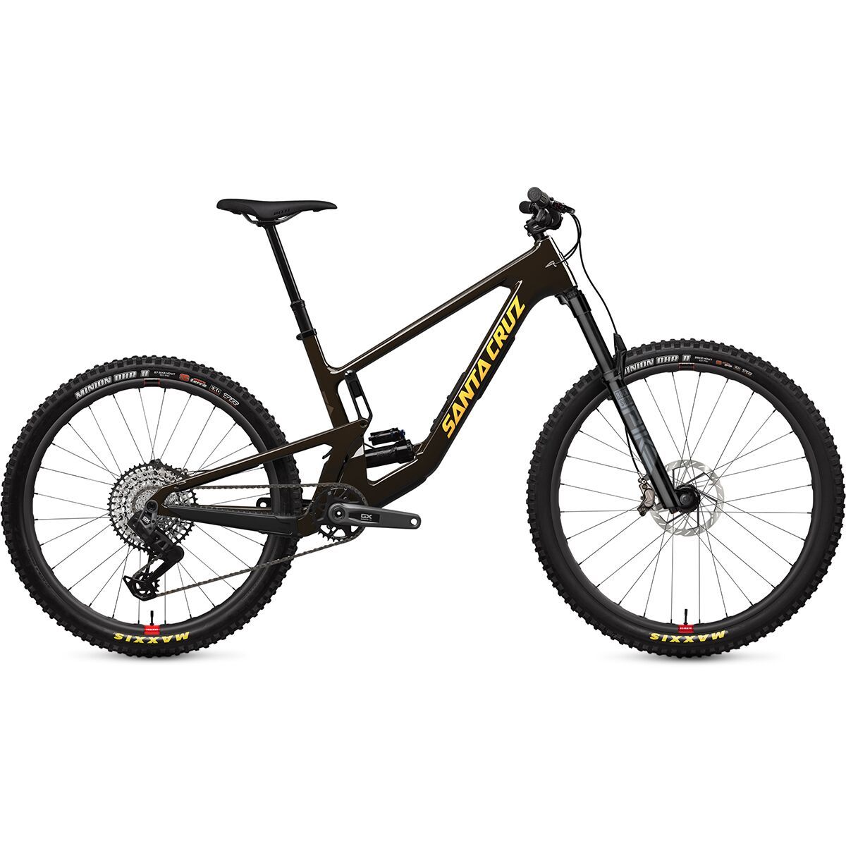 Santa Cruz Bicycles 5010 C GX Eagle Transmission Reserve Mountain Bike Gloss Black, S