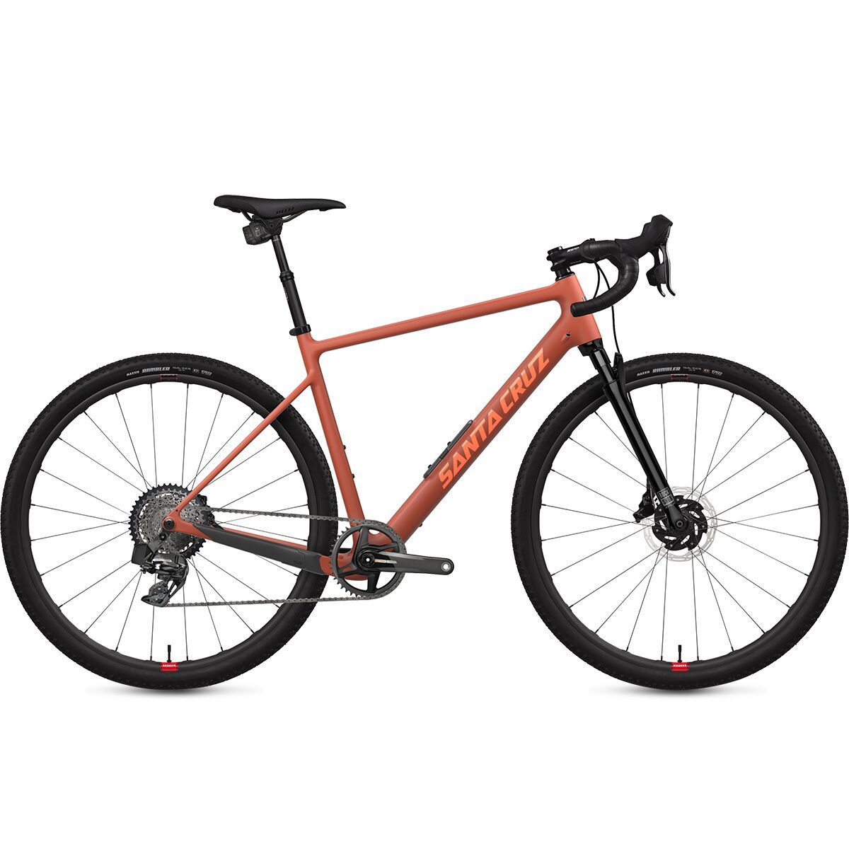 Santa Cruz Bicycles Stigmata CC Force AXS Gravel Bike Brick Red, M