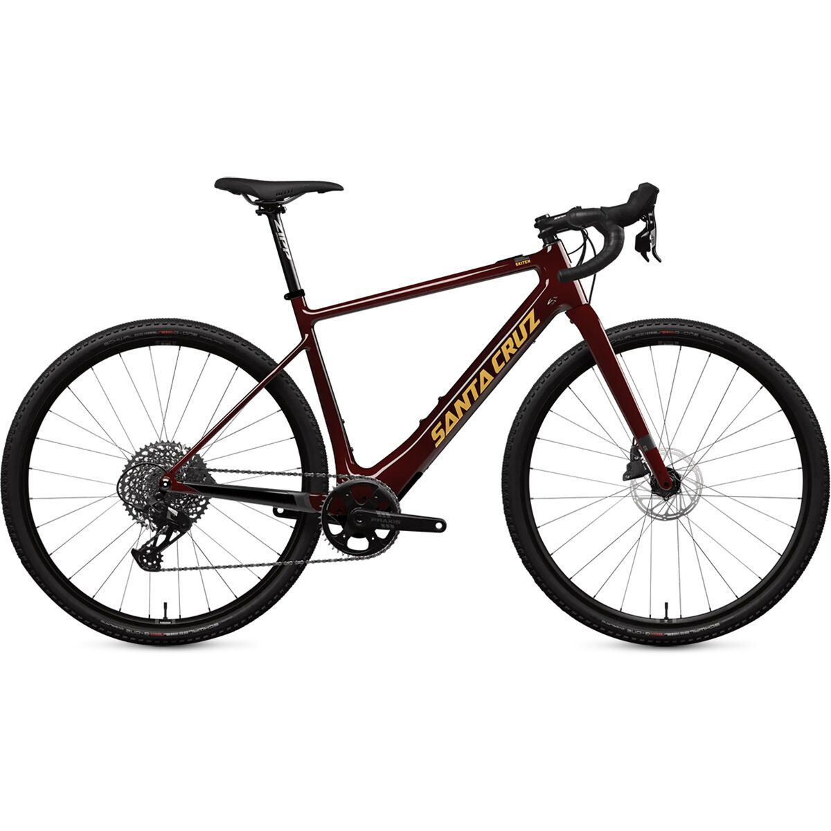 Image of Santa Cruz Bicycles Skitch CC Apex E-Bike Oxblood, L