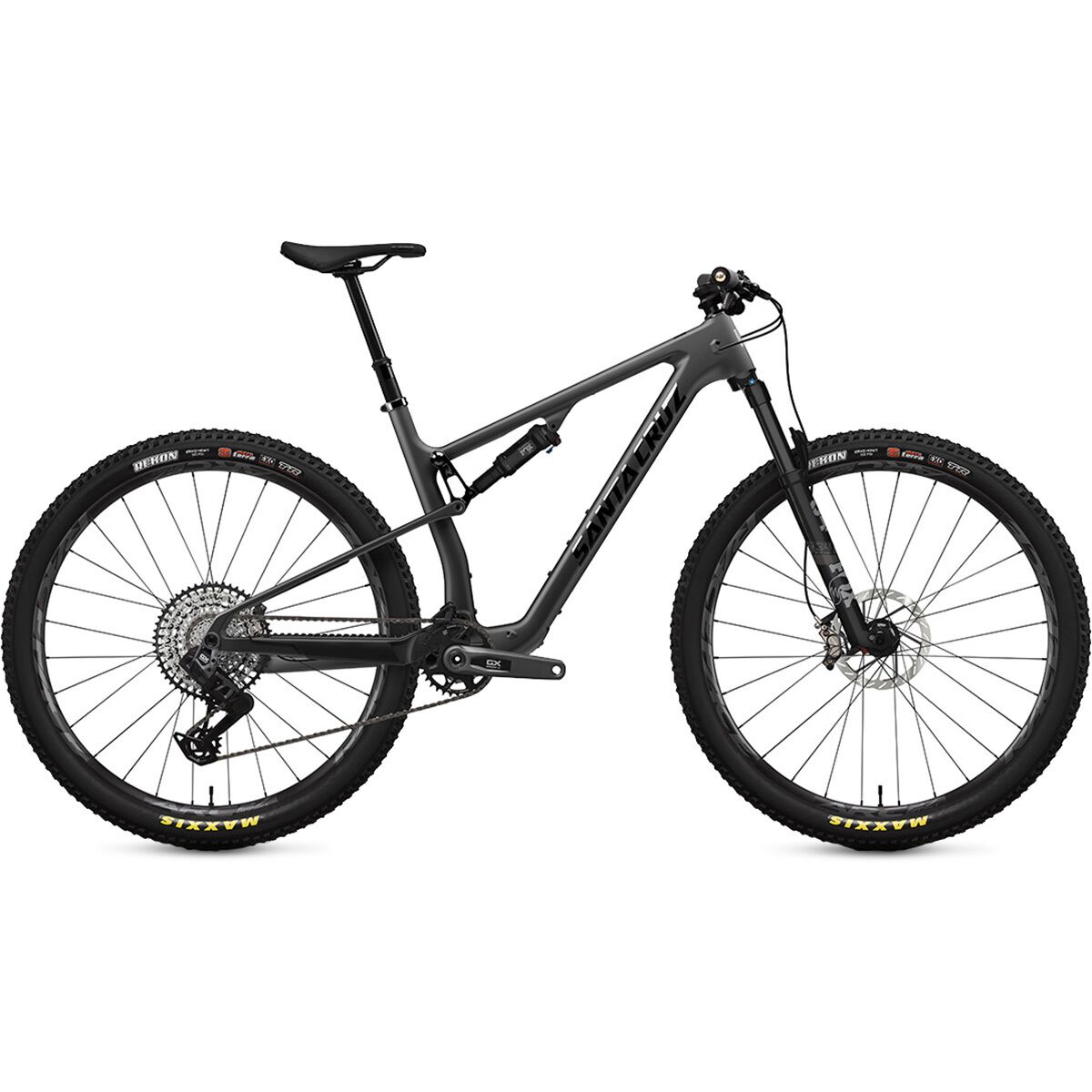 Image of Santa Cruz Bicycles Blur C TR GX AXS Transmission Mountain Bike Matte Carbon, M