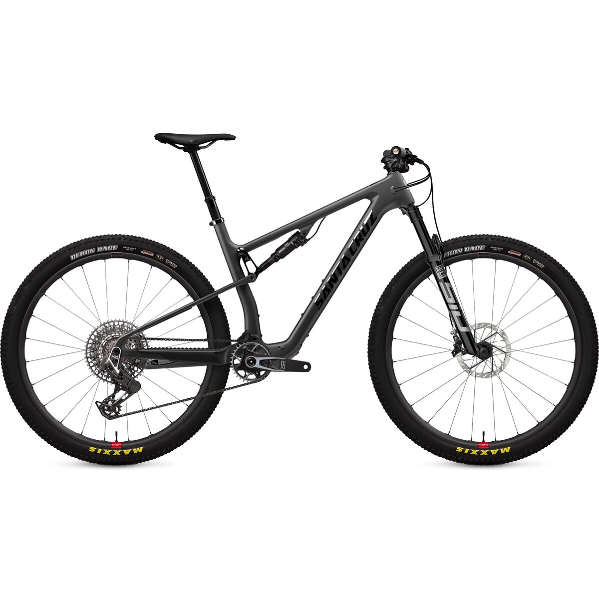 Image of Santa Cruz Bicycles Blur CC X0 AXS Transmission Carbon Wheel Mountain Bike Matte Carbon, L