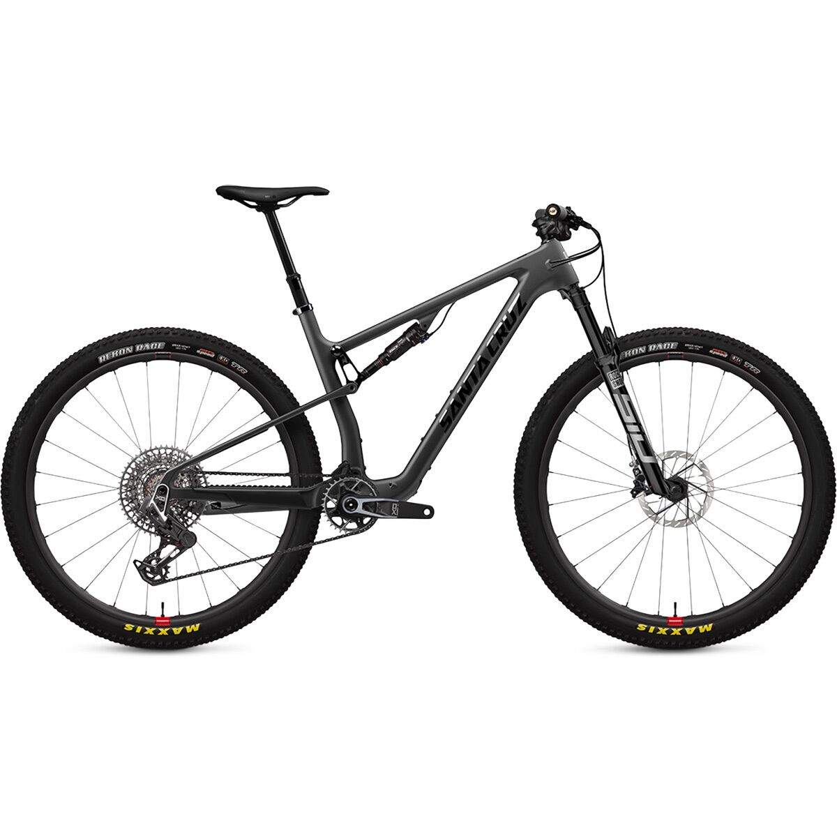 Image of Santa Cruz Bicycles Blur CC X0 AXS Transmission Carbon Wheel Mountain Bike Matte Carbon, S