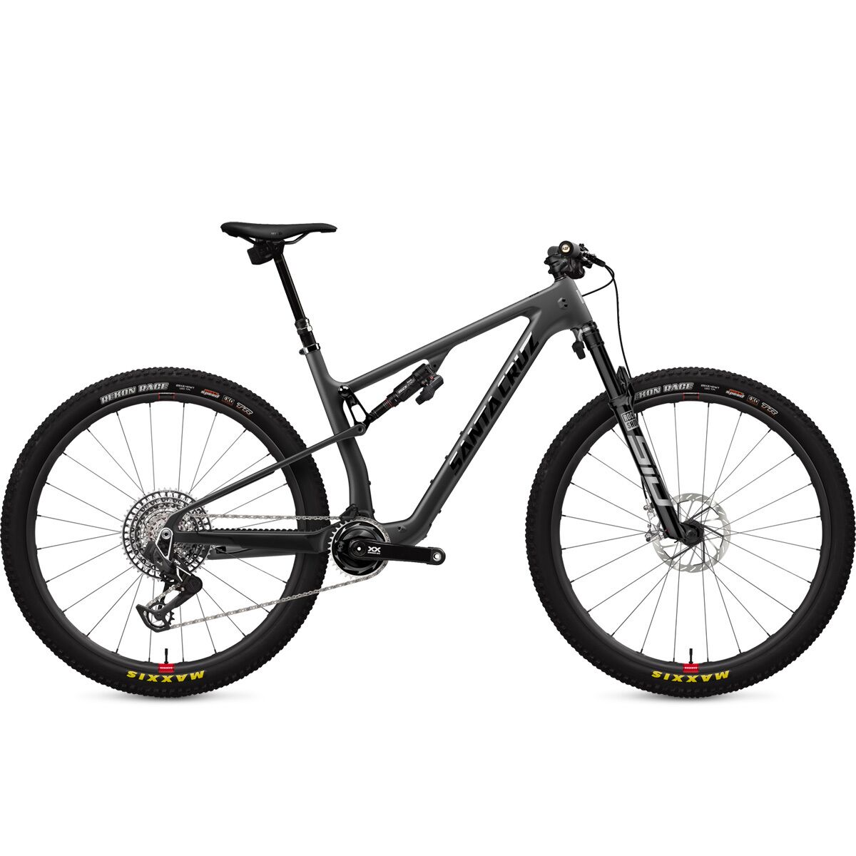 Image of Santa Cruz Bicycles Blur CC XX FA AXS Transmission Carbon Wheel Mountain Bike Matte Carbon, S