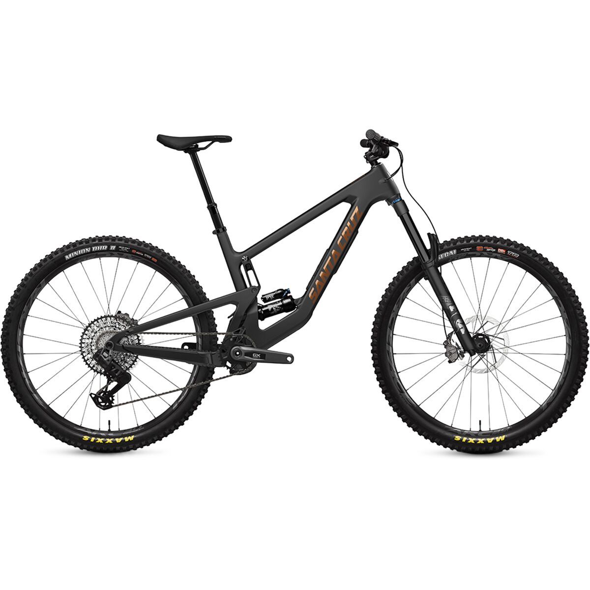 Image of Santa Cruz Bicycles Megatower C GX AXS Transmission Mountain Bike Matte Black, XL