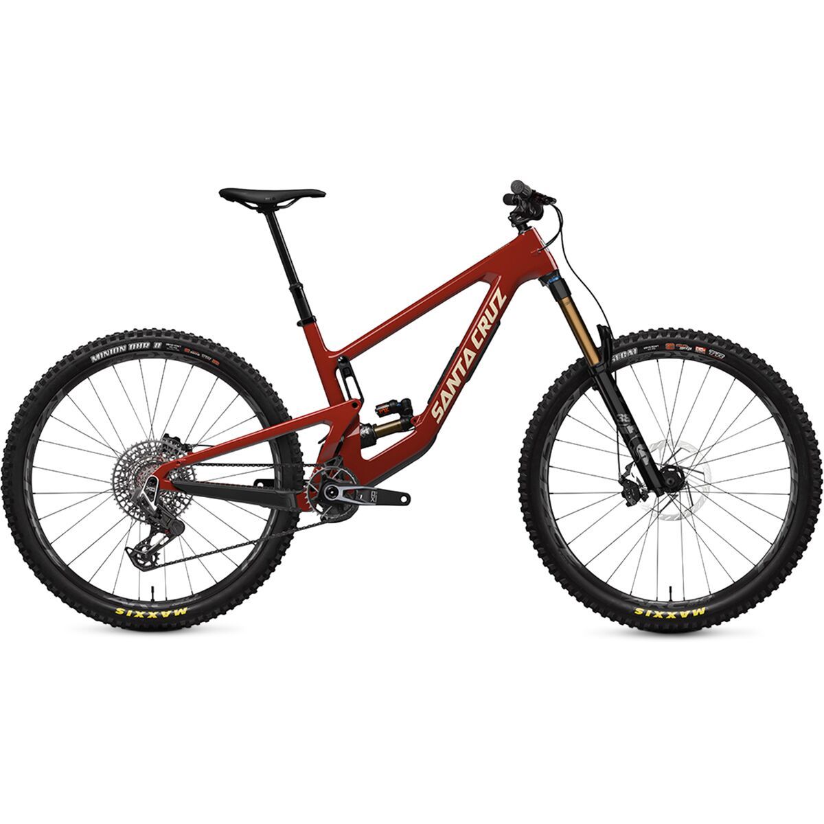Image of Santa Cruz Bicycles Megatower CC X0 AXS Transmission Mountain Bike Gloss Crimson, XL