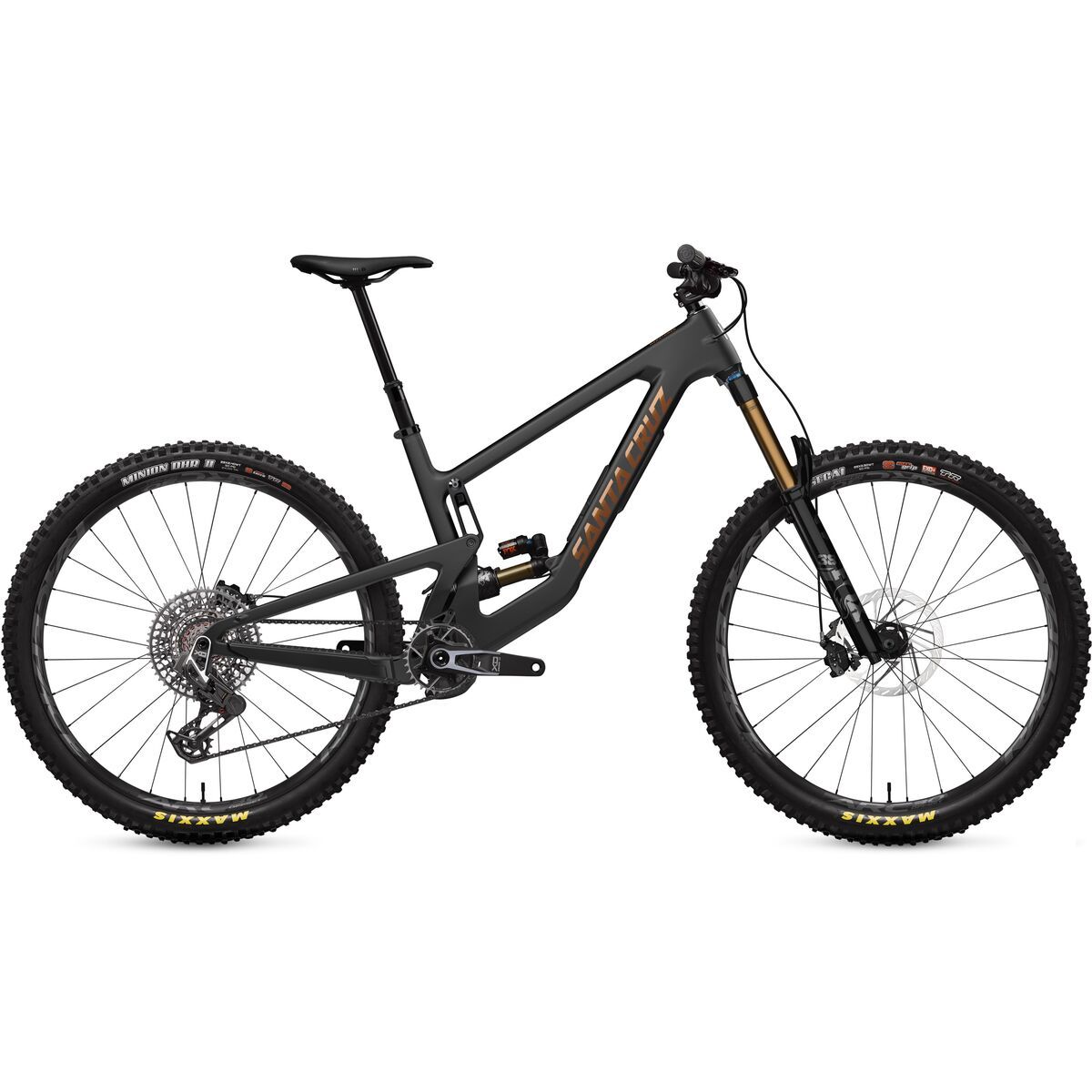 Image of Santa Cruz Bicycles Megatower CC X0 AXS Transmission Mountain Bike Matte Black, L