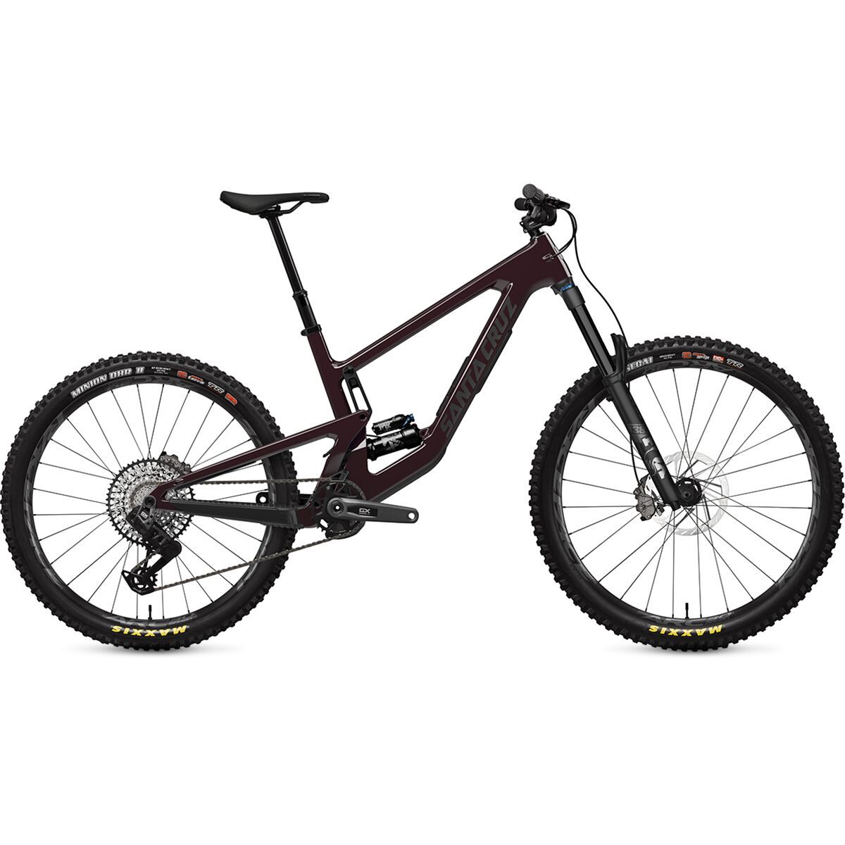 Image of Santa Cruz Bicycles Nomad C GX AXS Transmission Mountain Bike Matte Stormbringer Purple, L