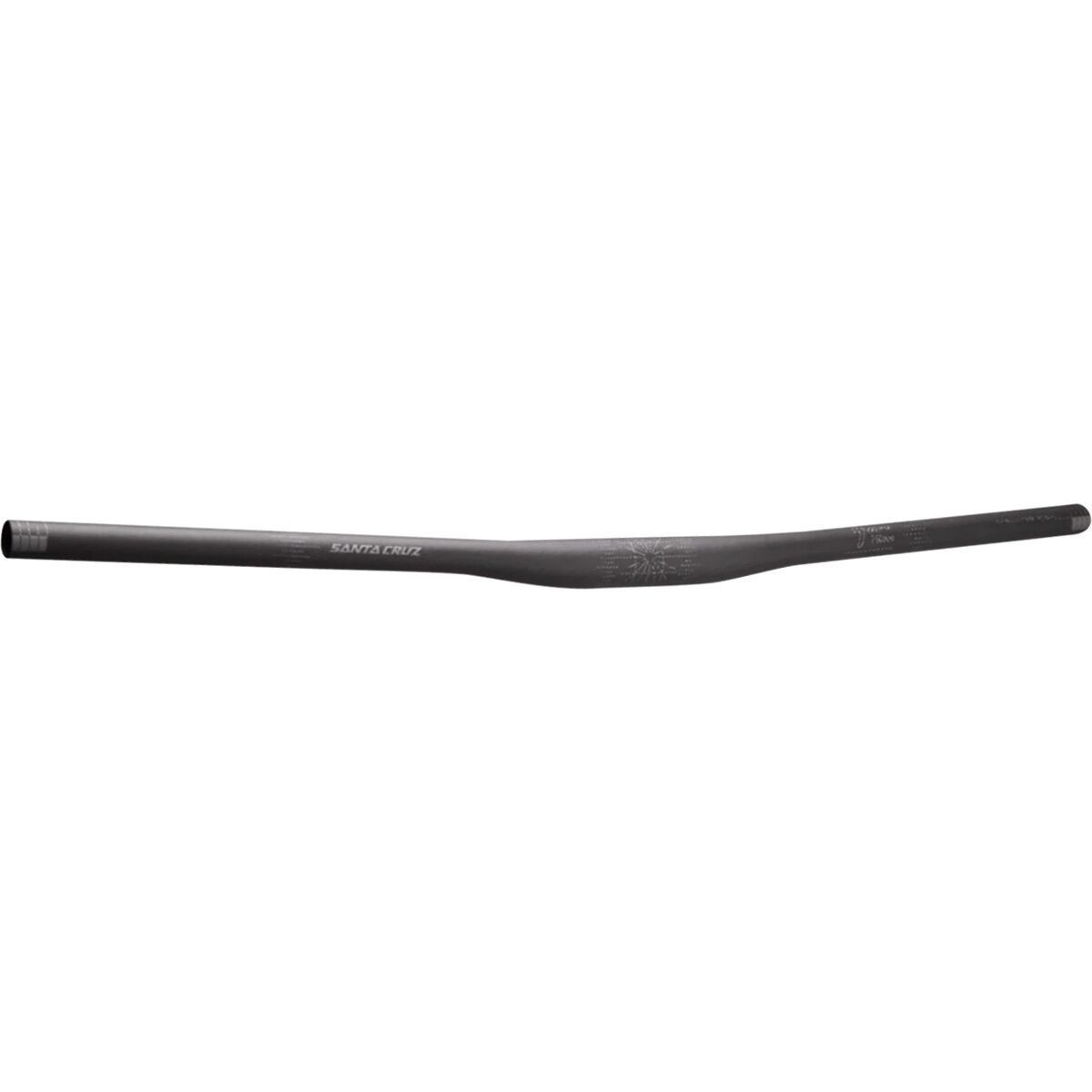 Image of Santa Cruz Bicycles Carbon Flat Bar Black, 31.8mm x 760mm, 7mm Rise