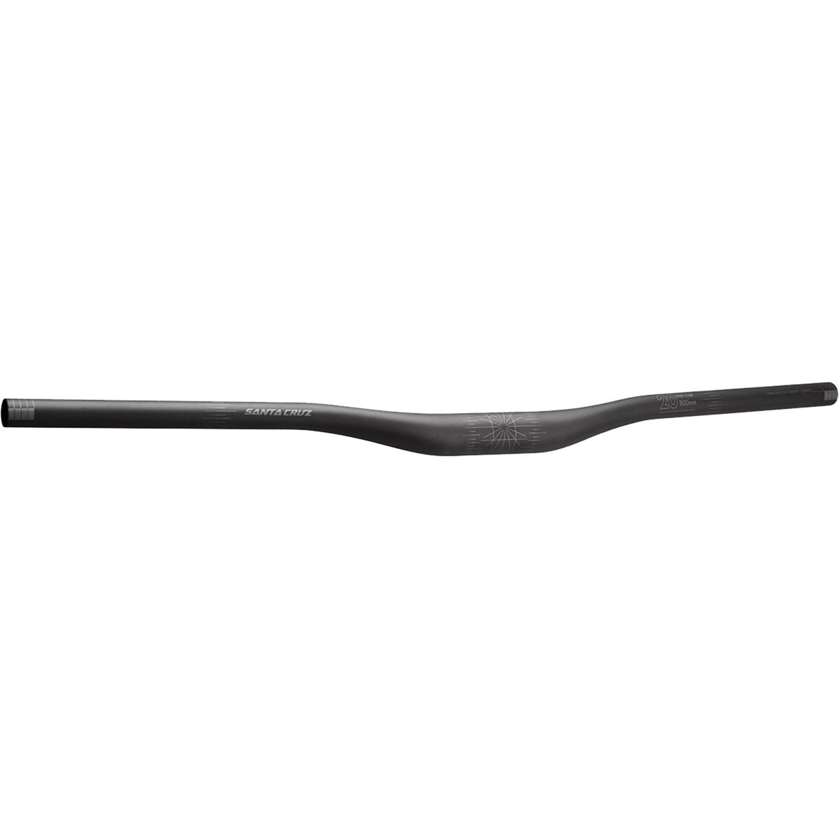 Santa Cruz Bicycles Santa Cruz Bicycles Carbon Riser Bar Black, 35mm x 800mm, 20mm Rise