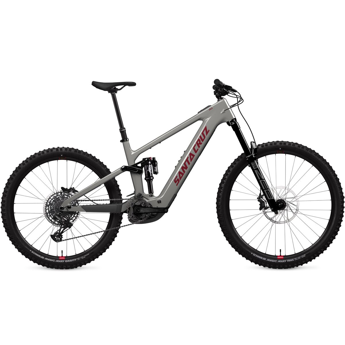 Santa Cruz Bicycles Santa Cruz Bicycles Vala C R E-Bike Gloss Grey, L
