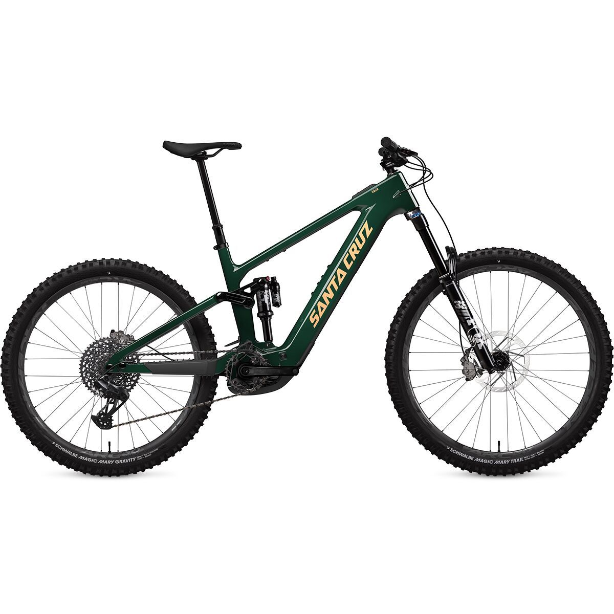 Image of Santa Cruz Bicycles Vala C S E-Bike Midnight Green, L