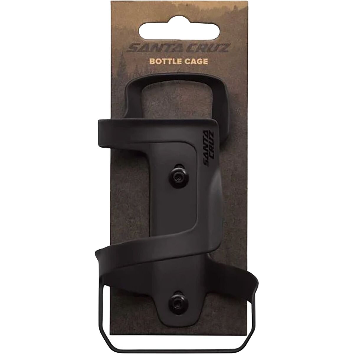 Image of Santa Cruz Bicycles Carbon Bottle Cage Black, Left Pull