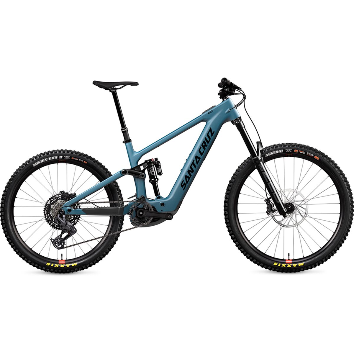 Image of Santa Cruz Bicycles Bullit C Eagle 70 E-Bike Matte Teal Sparkle, M