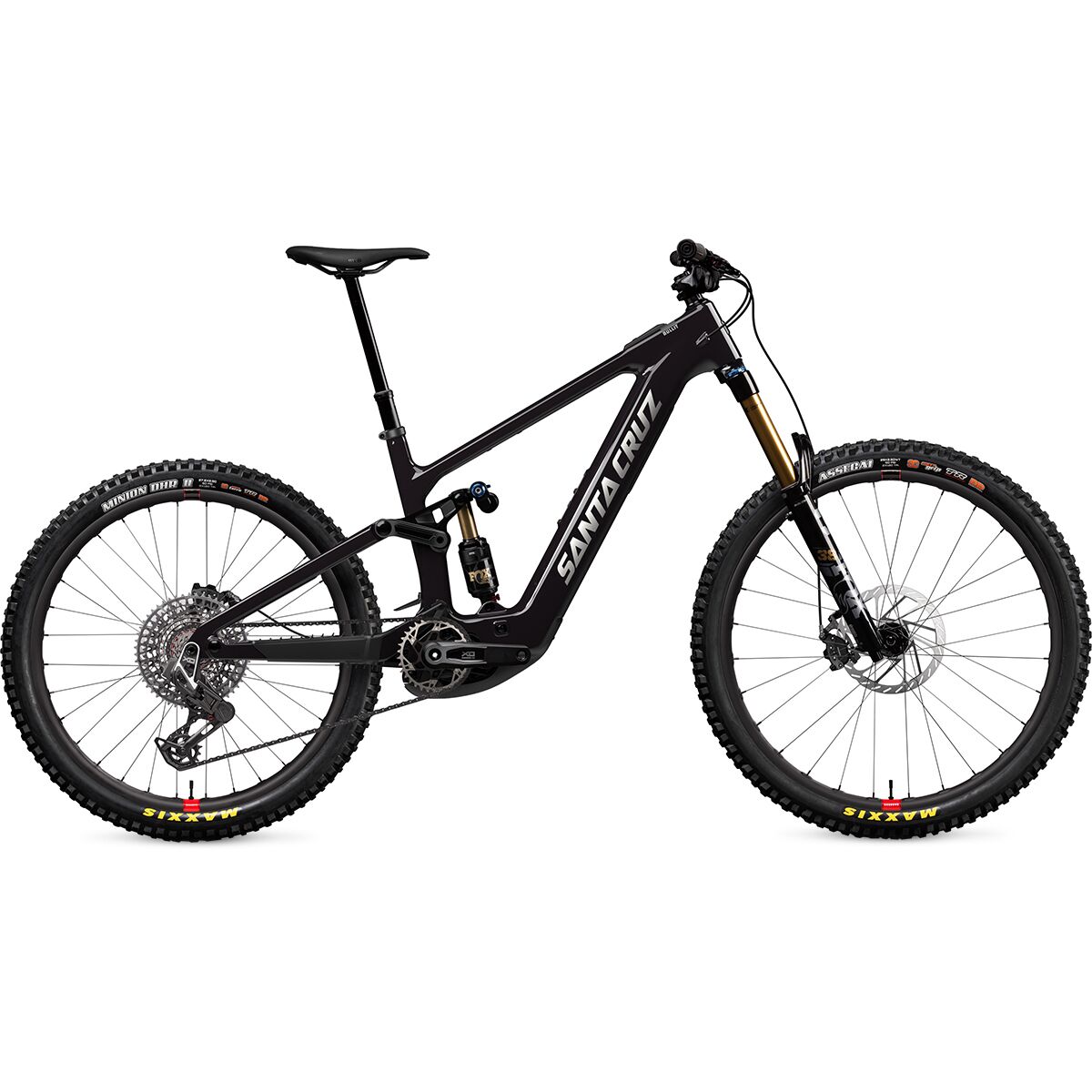 Image of Santa Cruz Bicycles Bullit CC X0 Transmission Reserve E-Bike Gloss Black, M