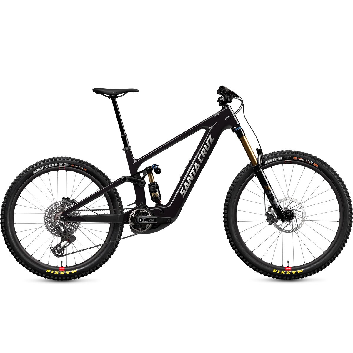 Image of Santa Cruz Bicycles Bullit CC X0 Transmission Reserve E-Bike Gloss Black, M