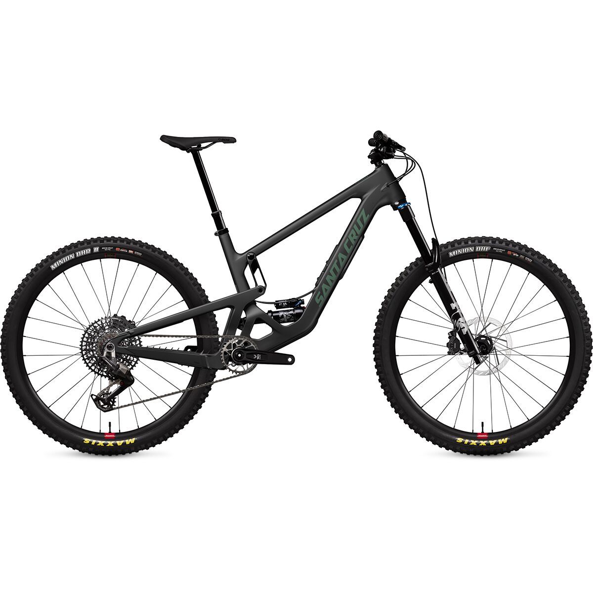Image of Santa Cruz Bicycles Hightower C Eagle 90 Mountain Bike Matte Black, M