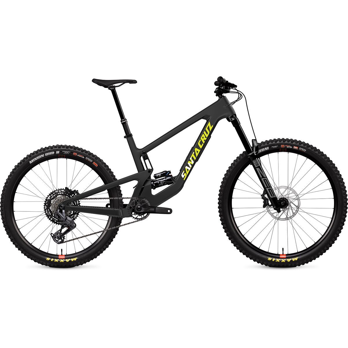 Image of Santa Cruz Bicycles Nomad C Eagle 70 Mountain Bike Matte Black, L