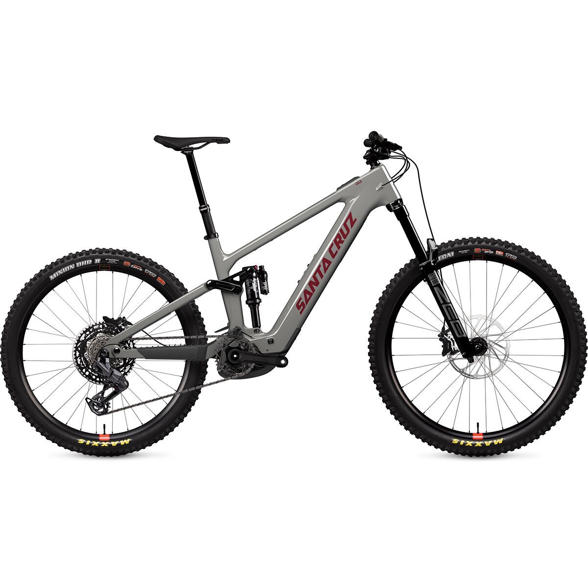 Image of Santa Cruz Bicycles Vala C Eagle 70 E-Bike Gloss Grey, XL