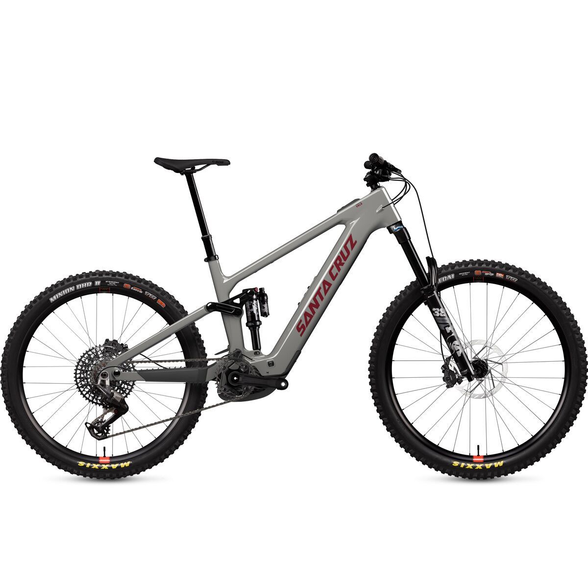 Santa Cruz Bicycles Vala C Eagle 90 E-Bike Gloss Grey, M