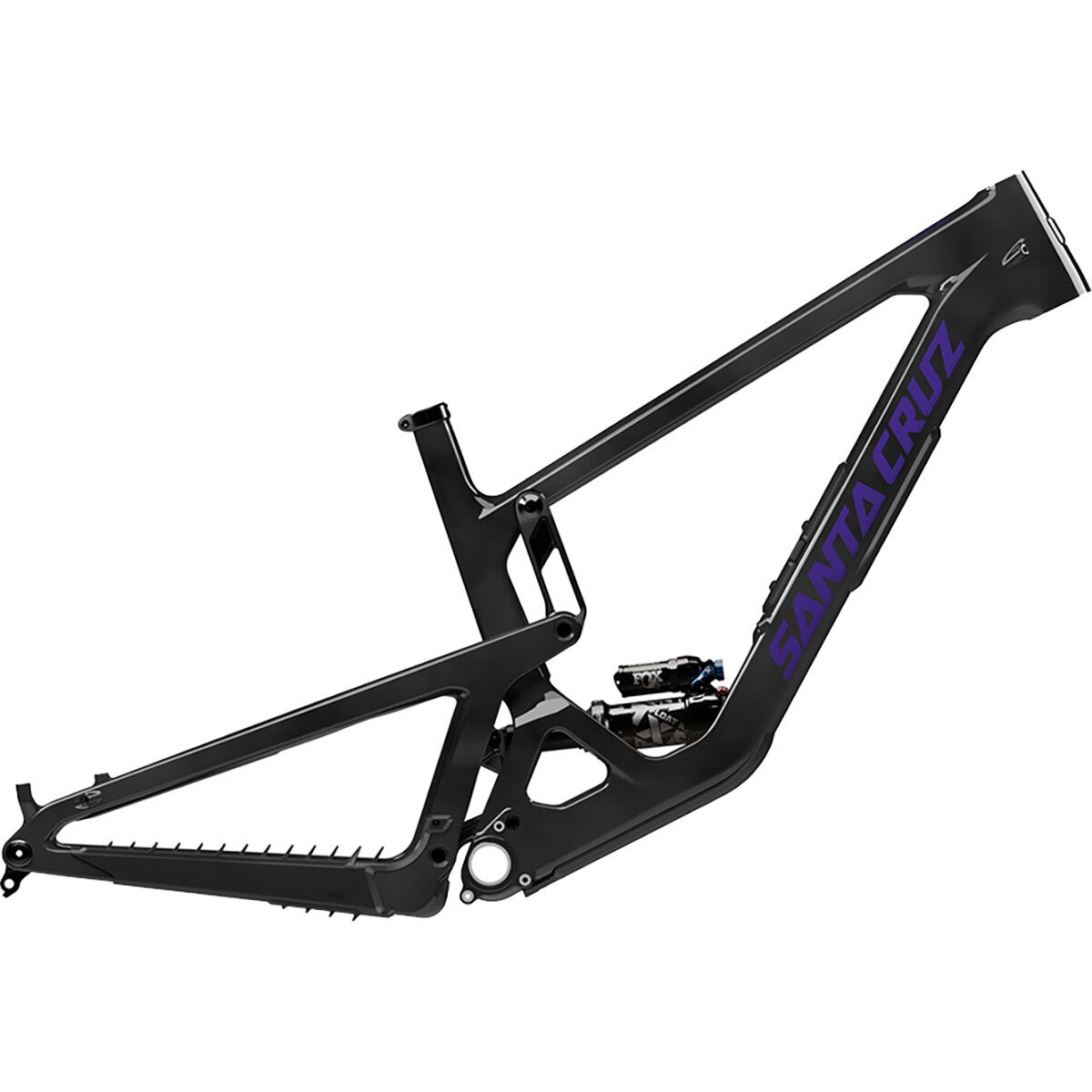 Santa Cruz Bicycles Santa Cruz Bicycles Bronson C Mountain Bike Frame Gloss Carbon, M
