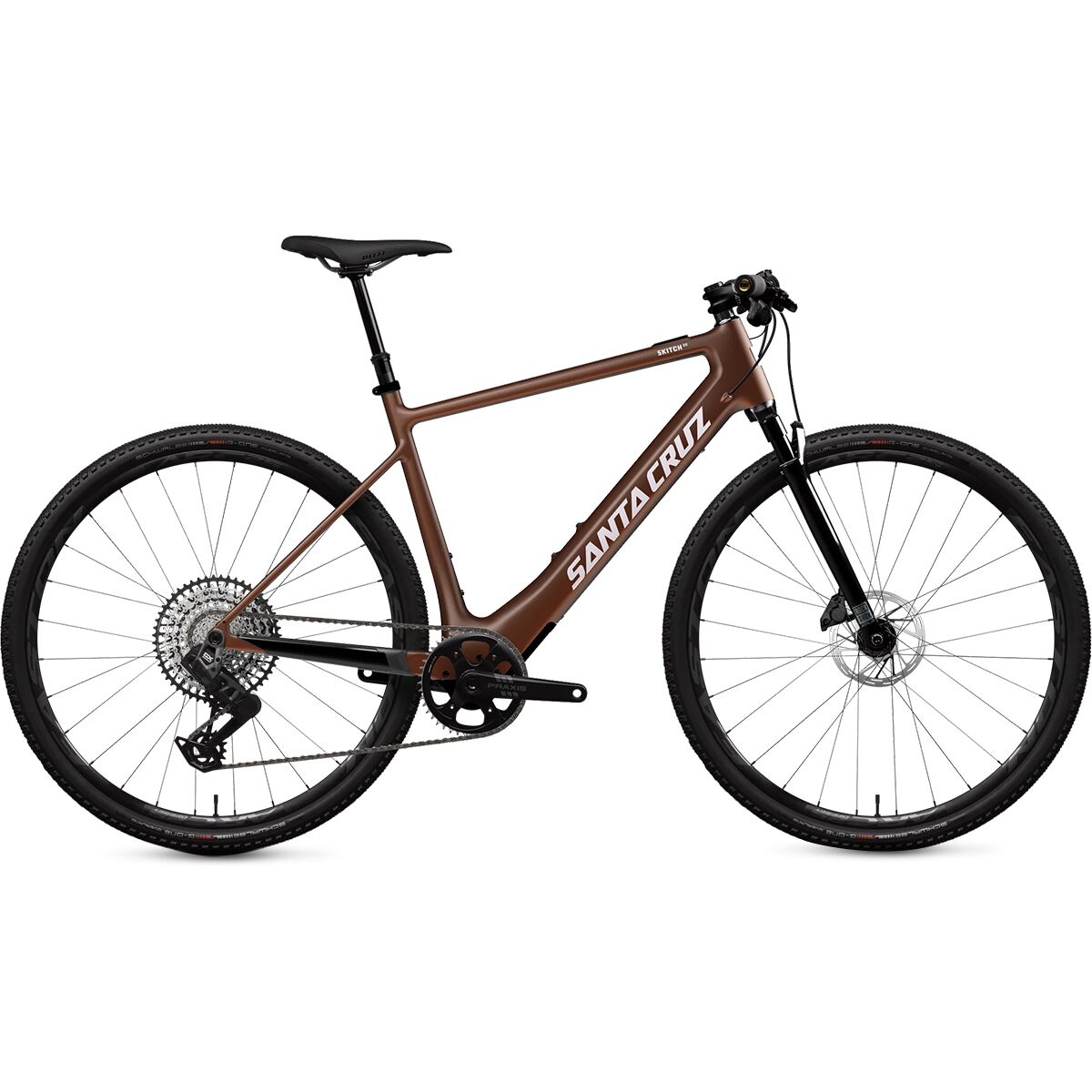 Image of Santa Cruz Bicycles Skitch CC GX Transmission Flat Bar E-Bike Matte Iron Ore, M