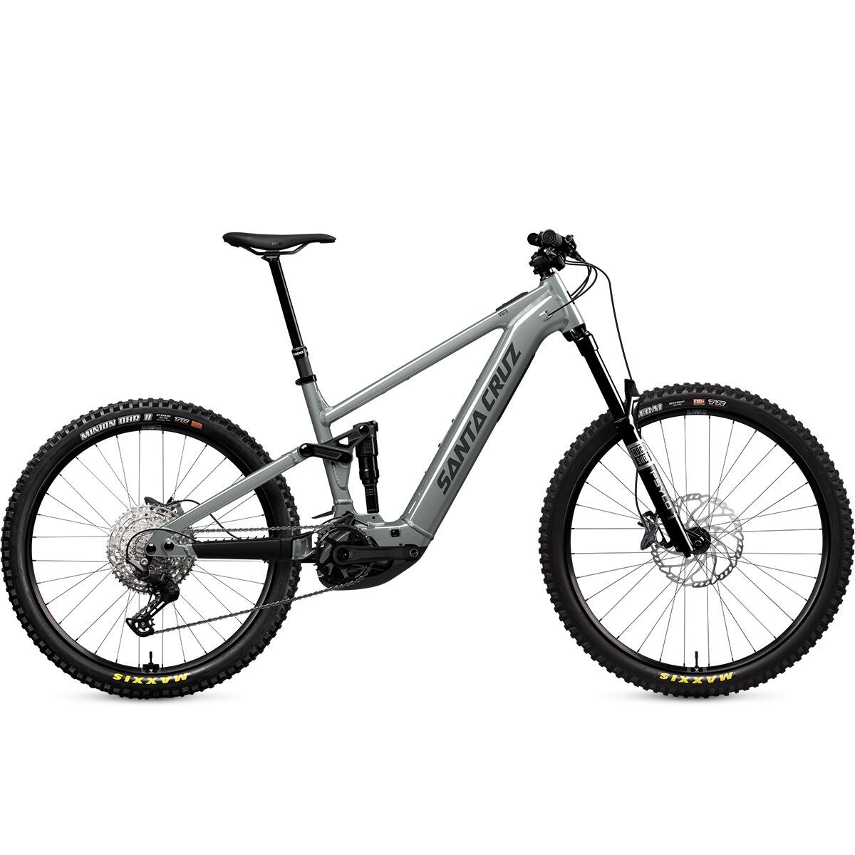 Image of Santa Cruz Bicycles Vala AL Deore E-Bike Gloss Lunar Gray, L