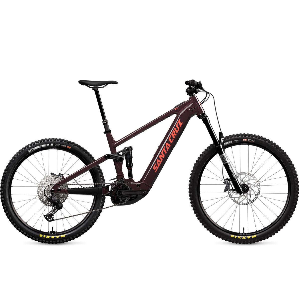 Image of Santa Cruz Bicycles Vala AL Deore E-Bike Gloss Stormbringer Purple, XL