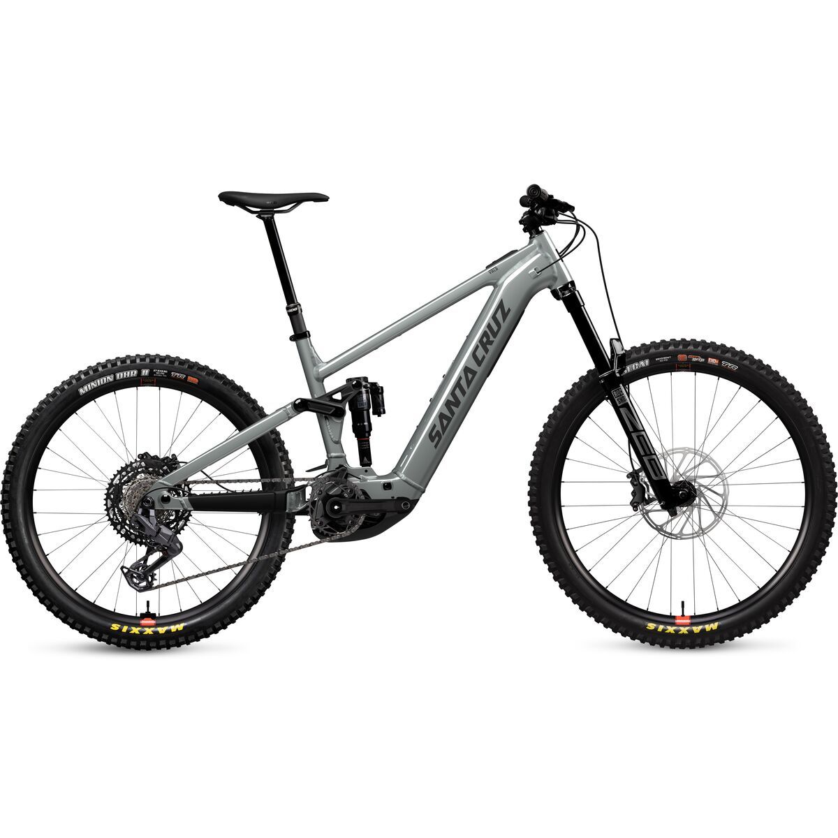 Image of Santa Cruz Bicycles Vala AL Eagle 70 E-Bike Gloss Lunar Gray, XL