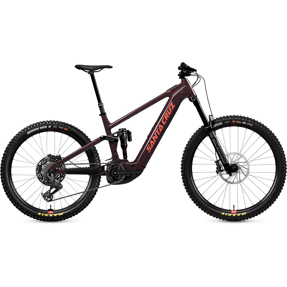 Image of Santa Cruz Bicycles Vala AL Eagle 70 E-Bike Gloss Stormbringer Purple, XL