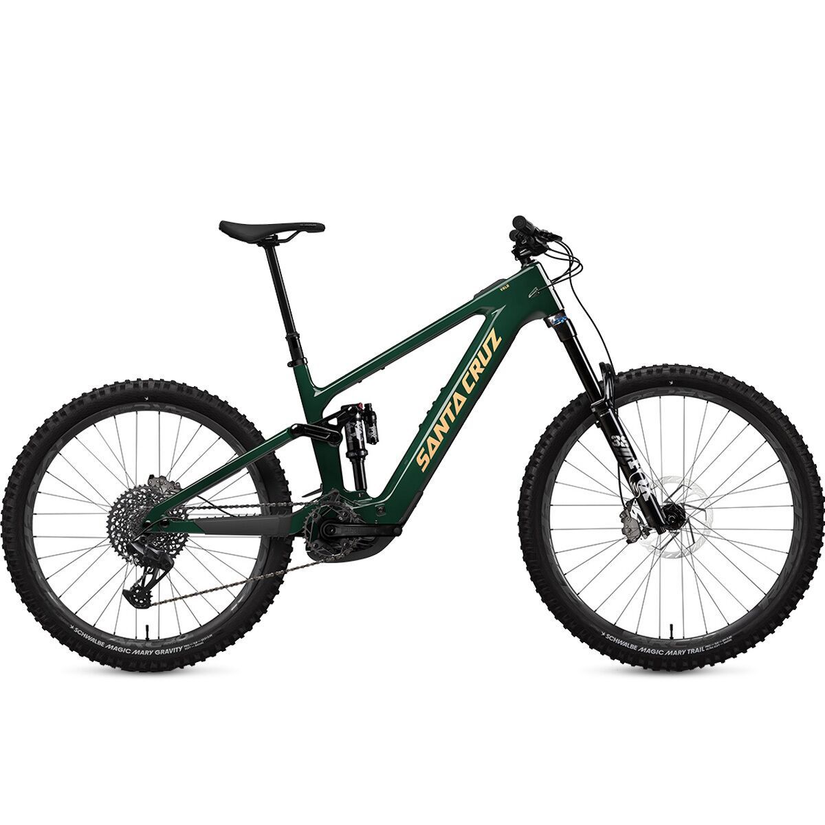 Image of Santa Cruz Bicycles Vala C GX Eagle Transmission E-Bike Midnight Green, XL