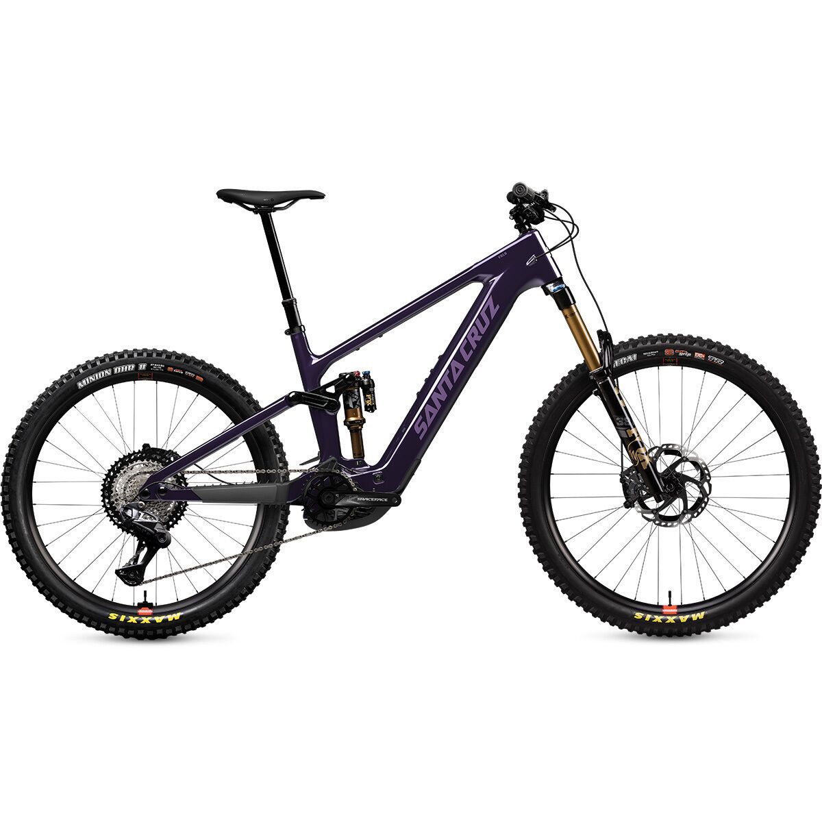 Image of Santa Cruz Bicycles Vala C XT Di2 E-Bike Gloss Deep Purple, M