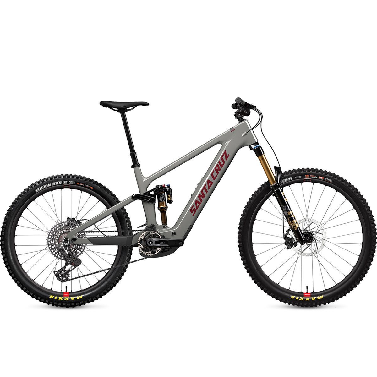 Santa Cruz Bicycles Vala CC X0 Eagle Transmission Reserve E-Bike Gloss Grey, L