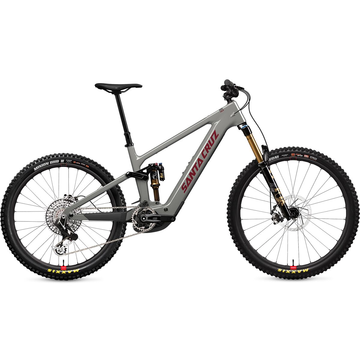 Image of Santa Cruz Bicycles Vala CC XX Eagle Transmission Reserve E-Bike Gloss Grey, L