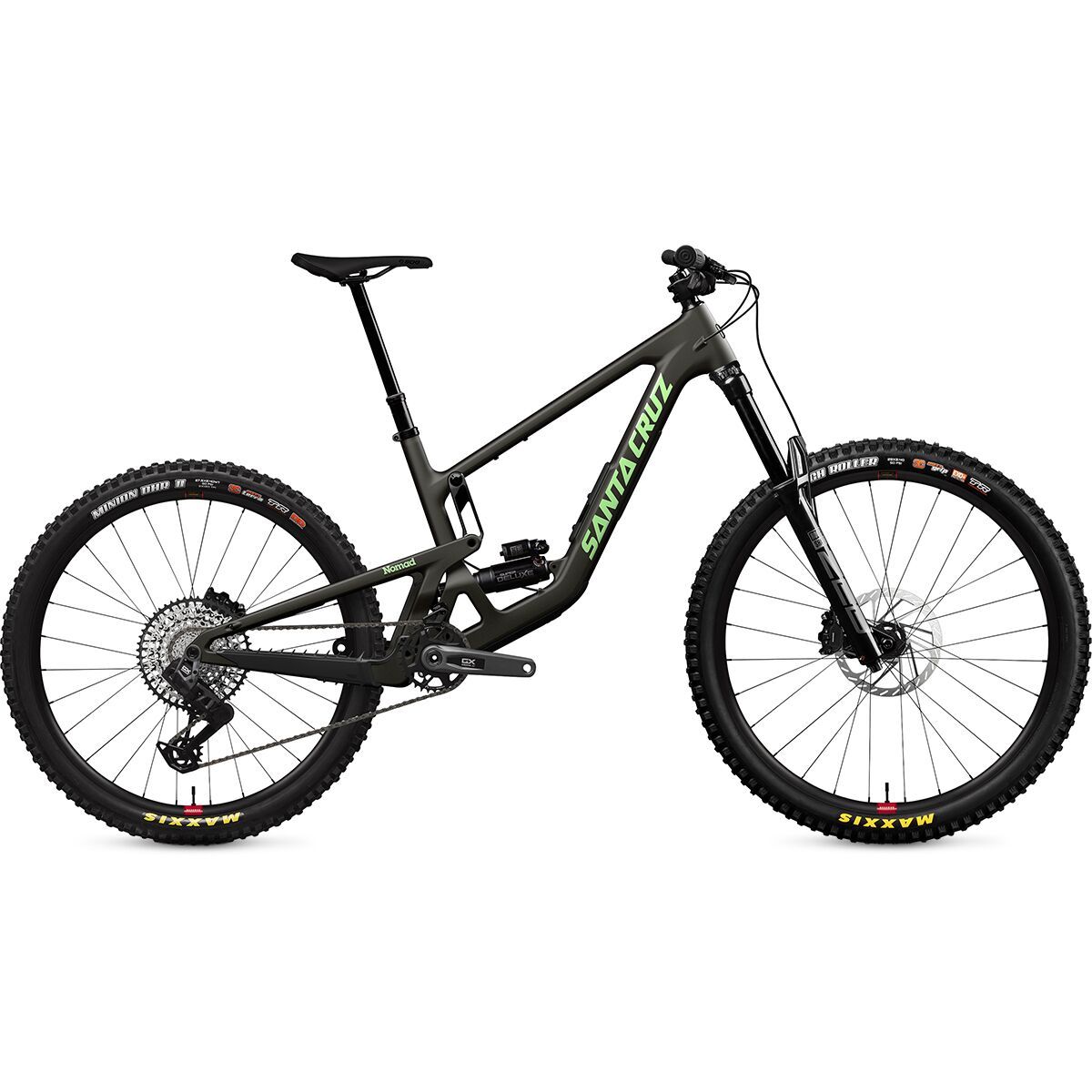 Image of Santa Cruz Bicycles Nomad CC GX AXS Transmission Mountain Bike Matte Metallic Earth, M