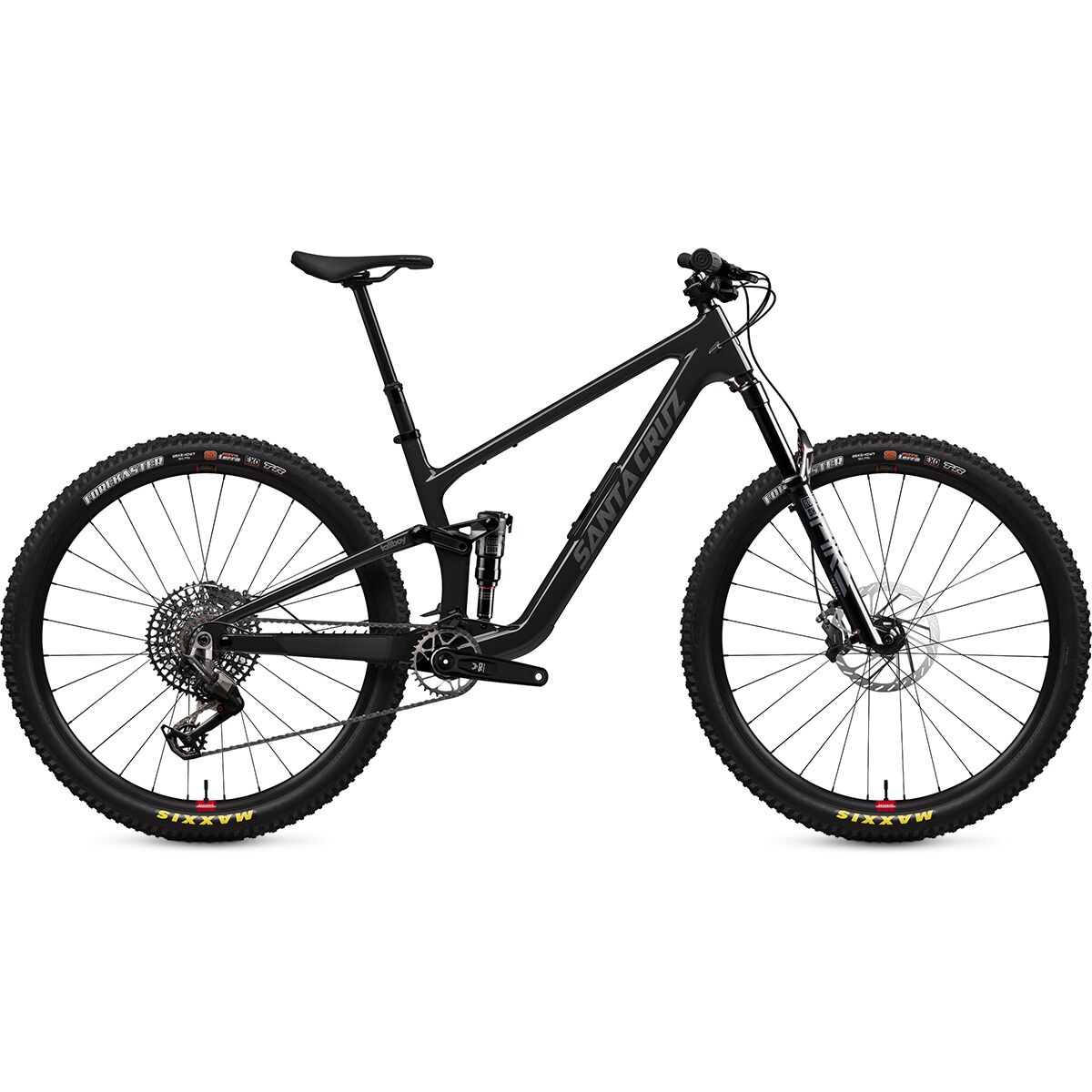 Image of Santa Cruz Bicycles Tallboy 6 CC Eagle 90 Mountain Bike - 2027 Gloss Carbon, XXL