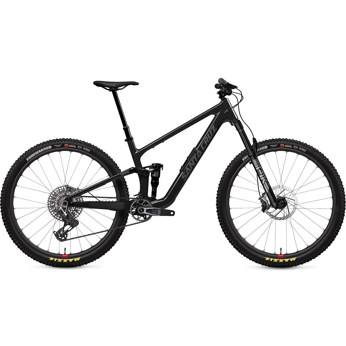 Image of Santa Cruz Bicycles Tallboy 6 CC X0 AXS Carbon Wheel Mountain Bike - 2027 Gloss Carbon, M