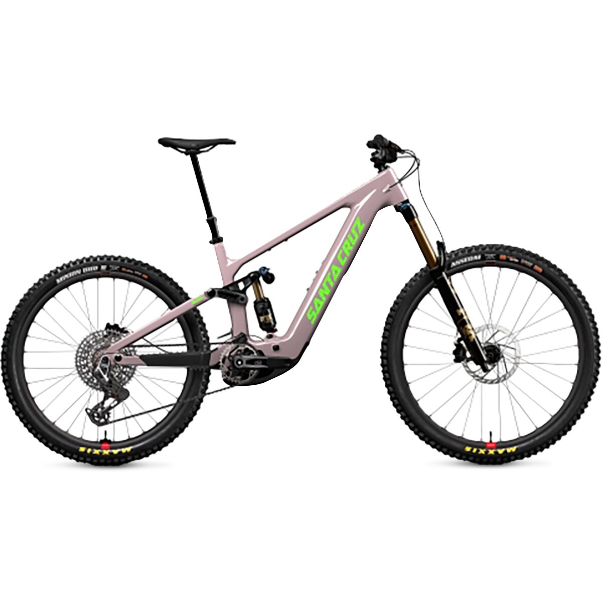 Image of Santa Cruz Bicycles Bullit CC X0 Transmission Reserve E-Bike Gloss Purple Smoke, XL