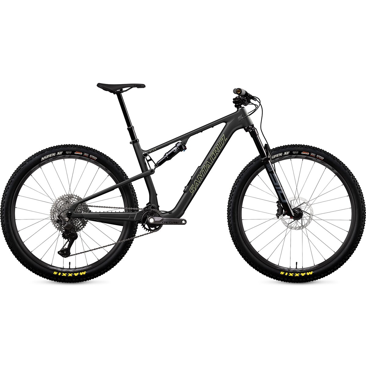 Image of Santa Cruz Bicycles Blur CC Deore Mountain Bike Matte Carbon, S