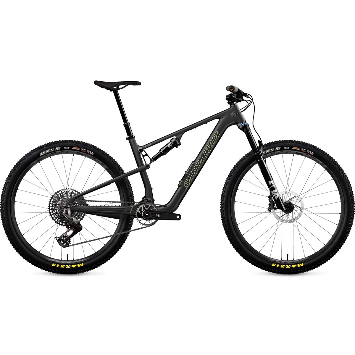 Image of Santa Cruz Bicycles Blur CC Eagle 90 Mountain Bike Matte Carbon, L