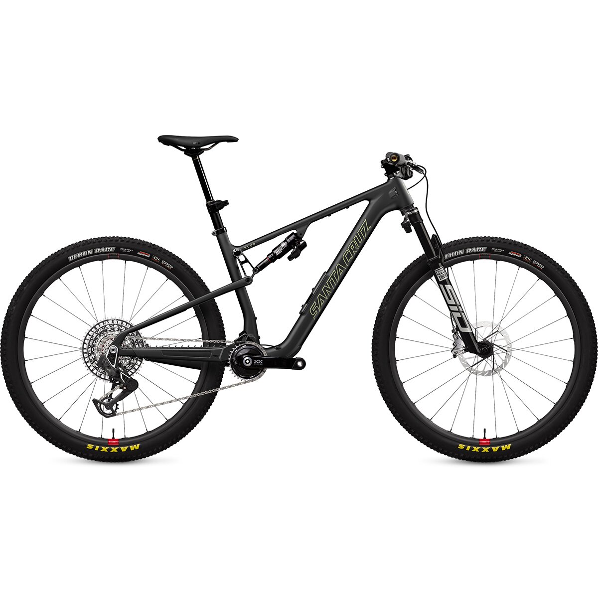 Image of Santa Cruz Bicycles Blur CC Race XX FA Transmission Carbon Wheel Mountain Bike Matte Carbon, L