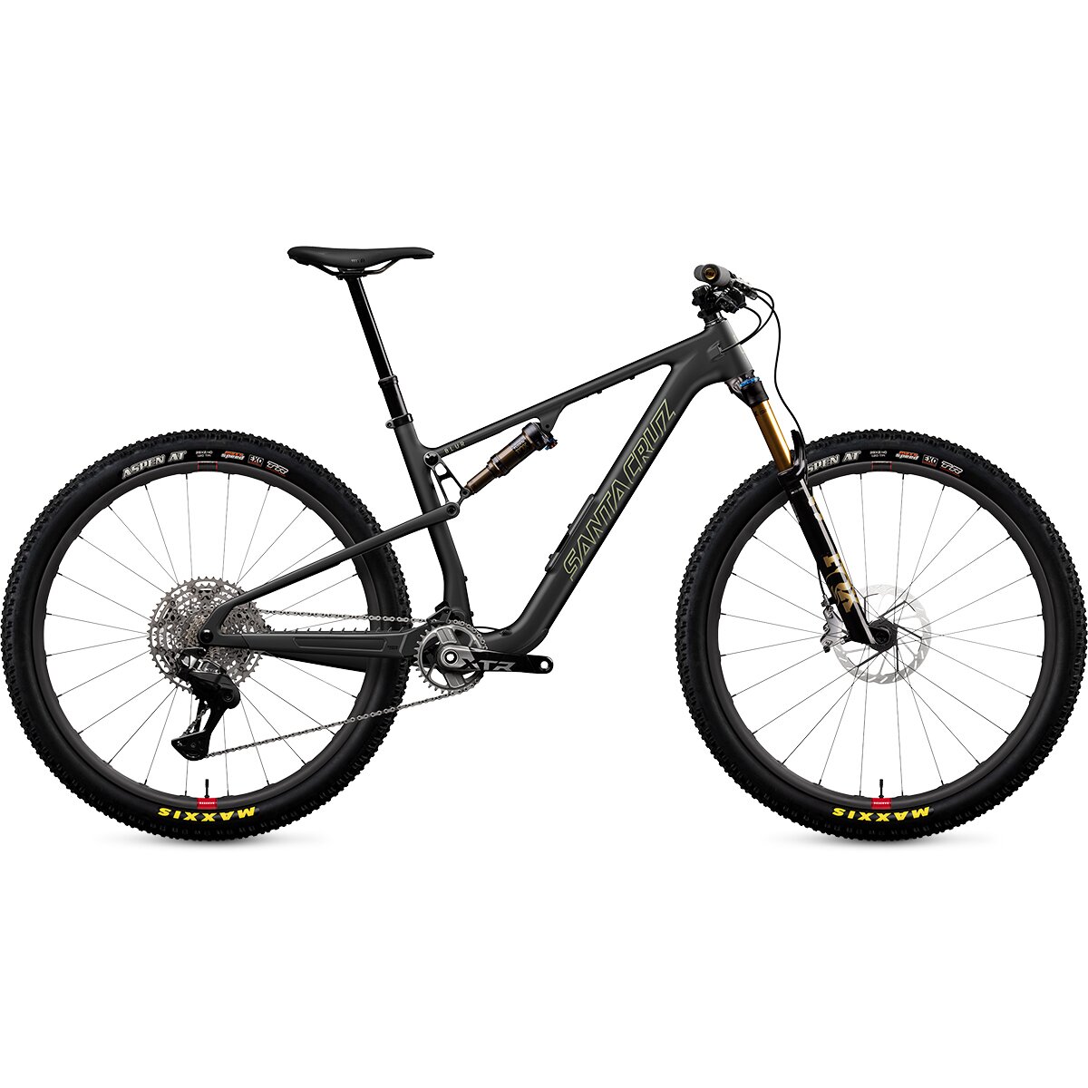 Image of Santa Cruz Bicycles Blur CC XTR Di2 Carbon Wheel Mountain Bike Matte Carbon, L